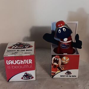 Vtg Houston Comets WNBA Haley in the Box Promotional Item